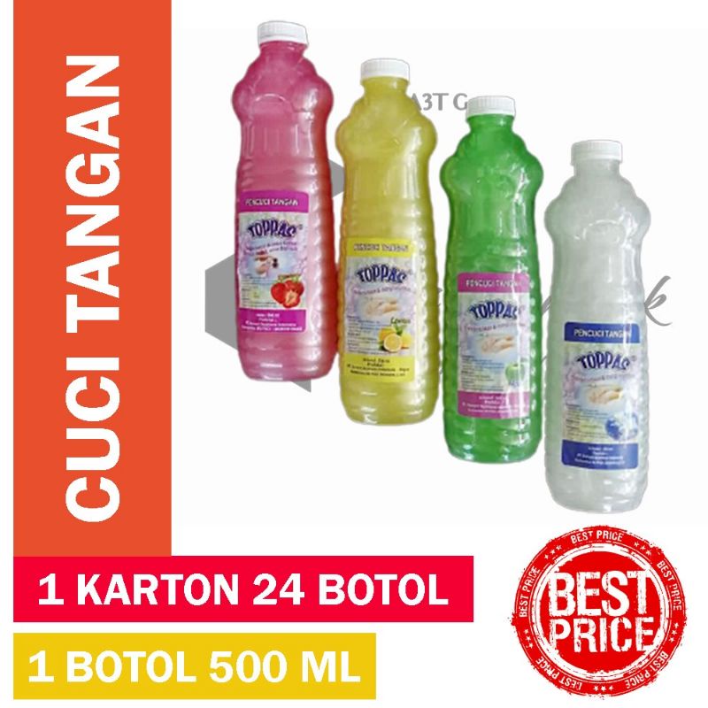 Sabun Cuci Tangan / Hand Soap 500ml merk TOPPAS