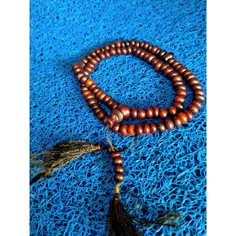tasbih biji pocok (buah gebang)
