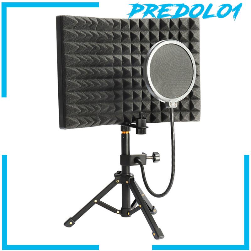 [PREDOLO1] Microphone Soundproof Filter Vocal Recording Foam Panel Isolation Shield