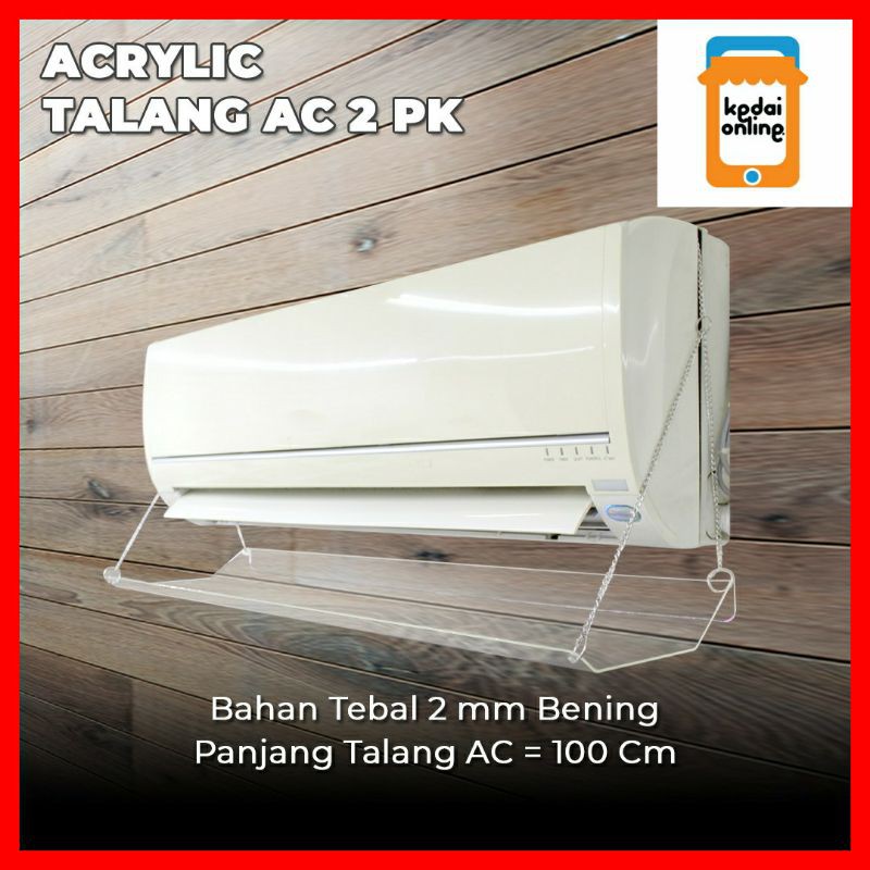 Jual PENAHAN HEMBUSAN AC / TALANG AC 2PK 100CM / AIR ACREEN COVER ...