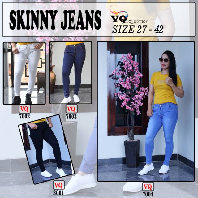 Celana jeans wanita skinny quality