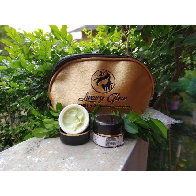 Night cream luxury Glow for Men/pemutih wajah/cream malam/luxury/racikan/dokter