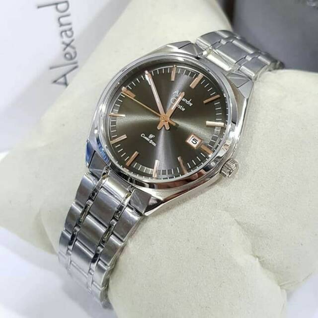 Jam Tangan Alexander Christie AC 8559 Tali Stainless Mesin Baterai Original