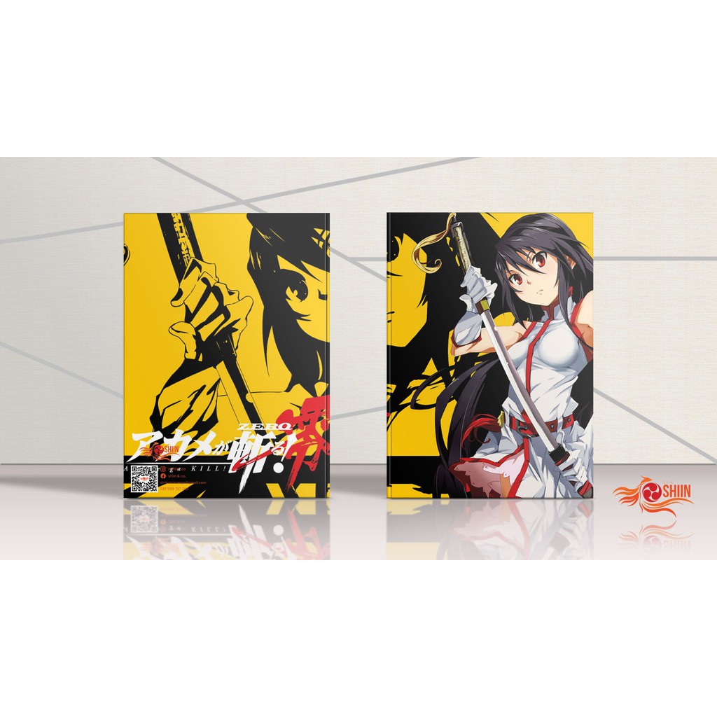 

SKETCHBOOK HARDCOVER TEMA ANIME AKAME GA KILL TIPE 01