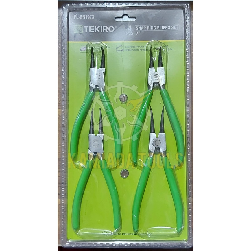 Tang Snap Ring 7 inch set TEKIRO / Tang Spi Set TEKIRO
