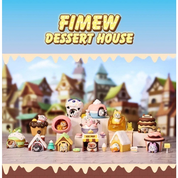 Pop Mart Fimew Dessert House Blueberry