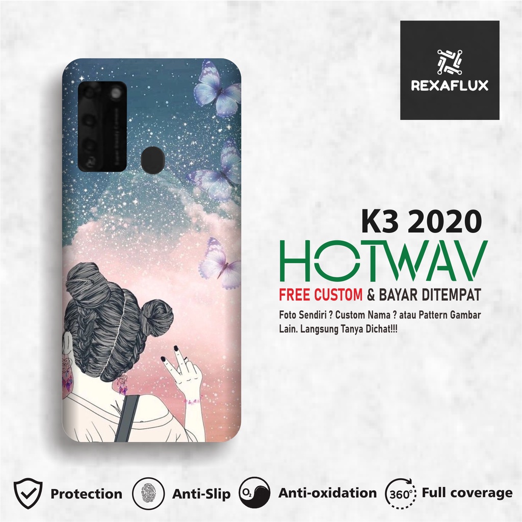 *2PCS* HOTWAV PEARL K3 2020 Garskin Case/Stiker Protector Free Customs & COD