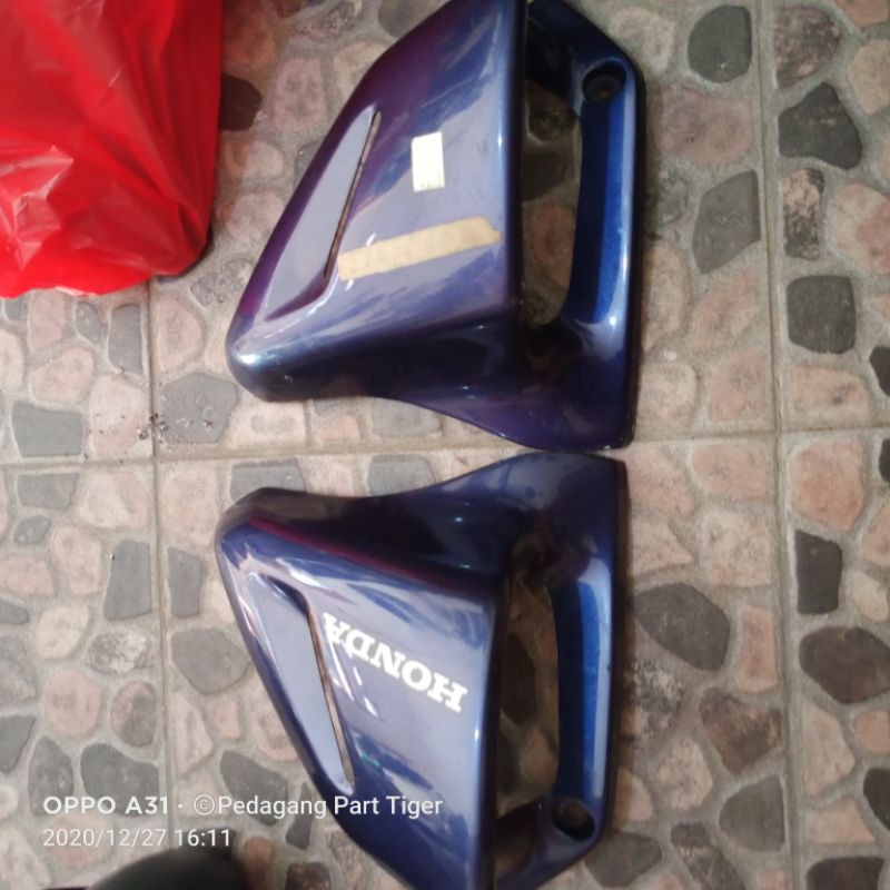 Kuping Tangki Honda Tiger 2000 Violet/Biru