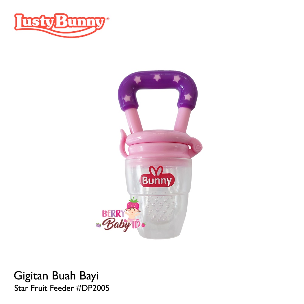 Lusty Bunny Star Fruit Feeder Gigitan Buah Empeng Buah Bayi DP2005 Berry Mart