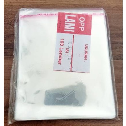 Plastik Perekat Lami 10 x 10 | Plastik Berperekat | Plastik OPP
