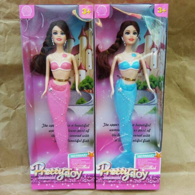Mainan Boneka Mermaid Putri Duyung Not Barbie STOK TERBATAS