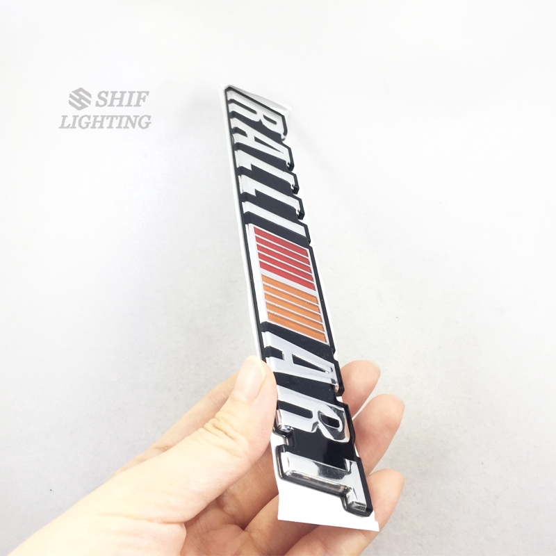 1pc Stiker Emblem Logo RALLIART Kualitas Tinggi Untuk Bagasi Belakang Mobil MITSUBISHI