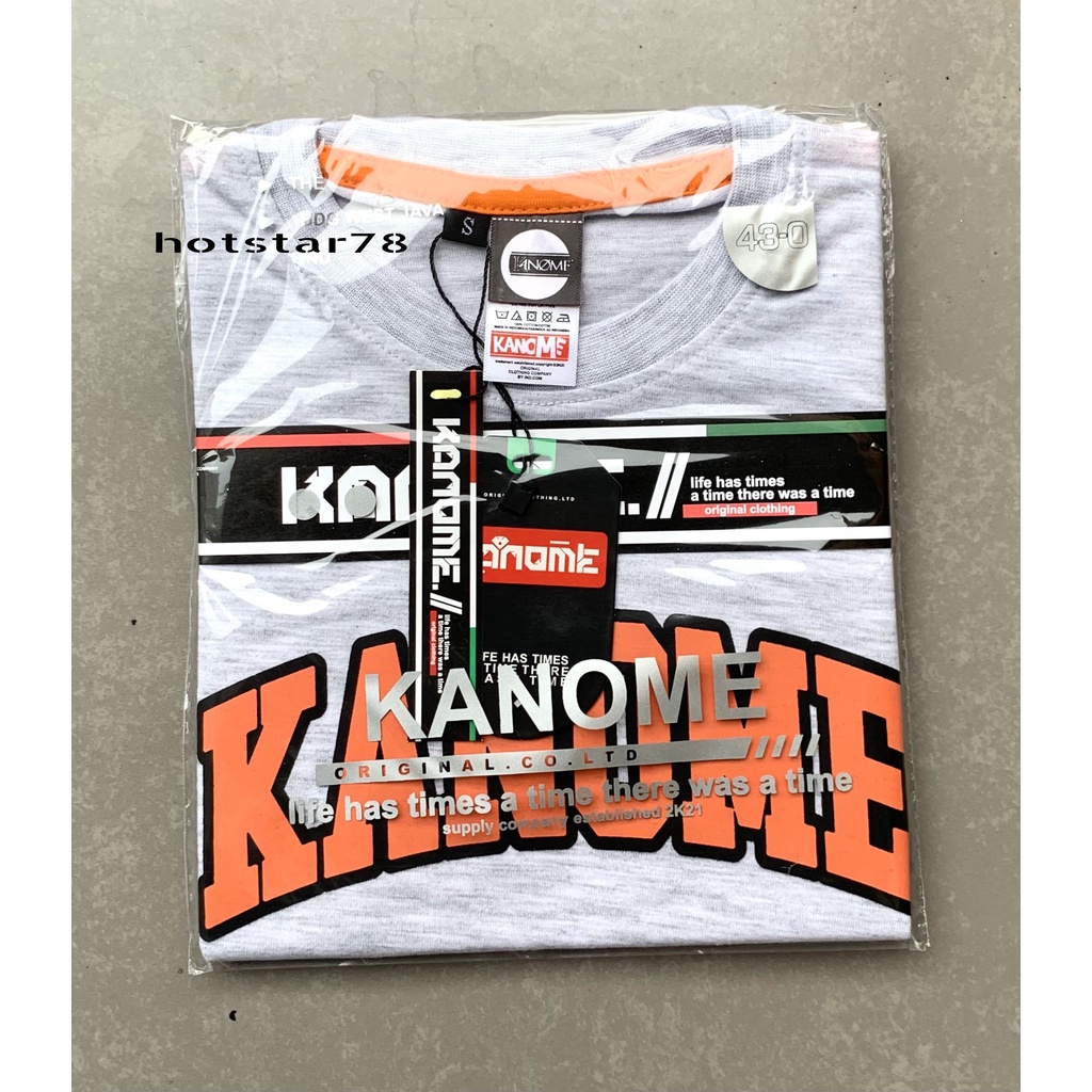 T-Shirt Anak Brand KANOME Premium, Kaos Anak Terbaru, Distro Anak, Kaos Unisex, Baju Anak Laki Laki &amp; Perempuan Umur 1-12 Tahun