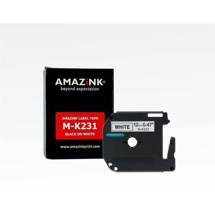 

Unik Jual Label Tape M K231 12mm Black on White dari Amazink Berkualitas Berkualitas