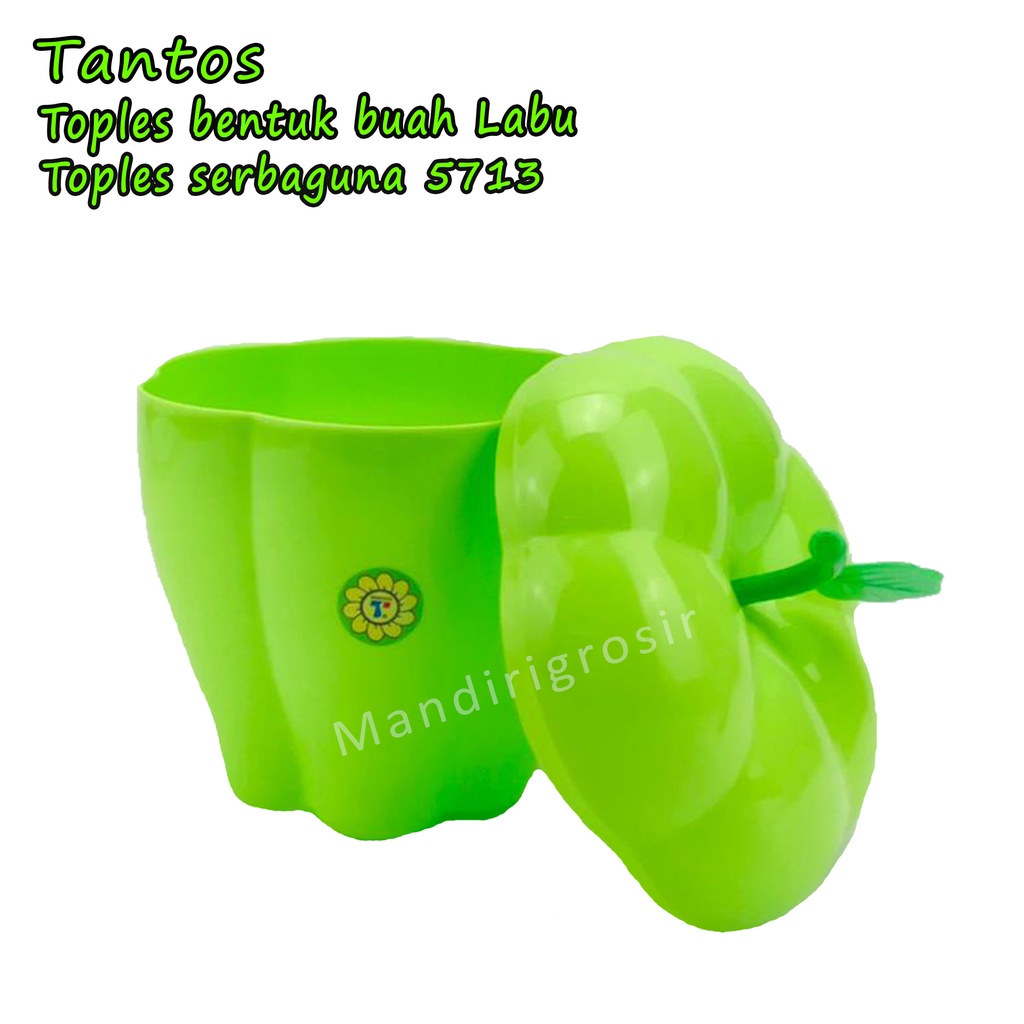 Toples bentuk buah Labu *Tantos * Toples serbaguna *5713