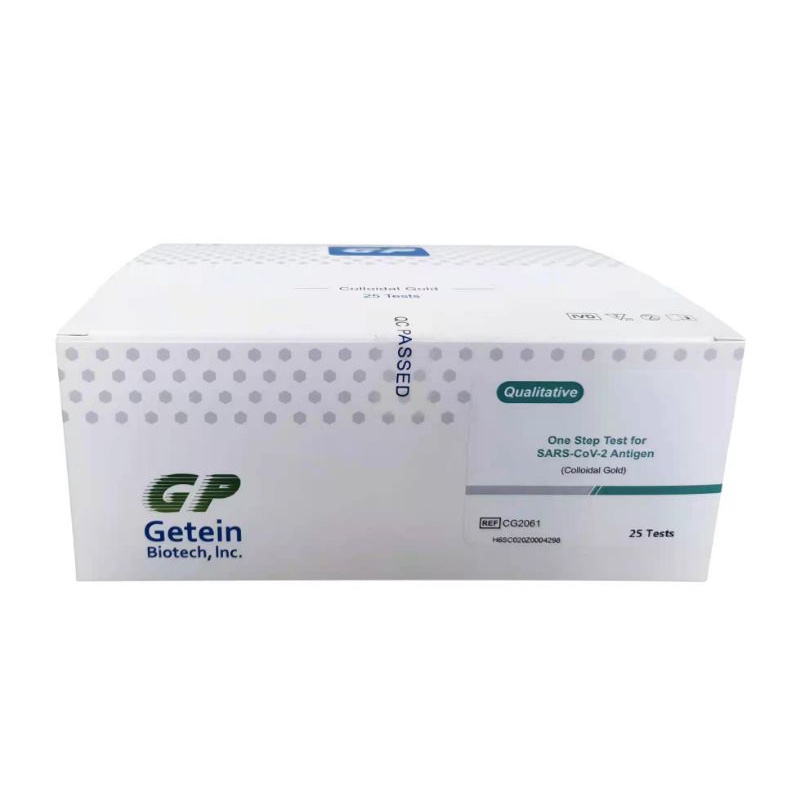 Antigen GP Getein 1 box, cassete abu, original 100% ed. jun2023