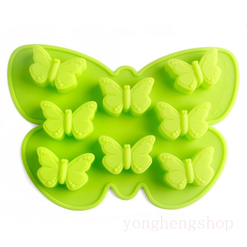 Butterfly Cetakan Kue Bentuk Kupu-Kupu 3d Bahan Silikon Untuk Dekorasi