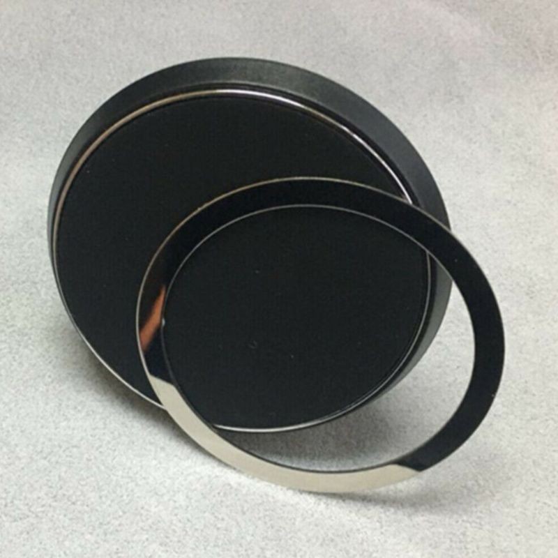 VIVI 4PCS Universal Round Metal Rings for Magnetic Qi Wireless Charger Air Vent Magnet Car Mount Holder