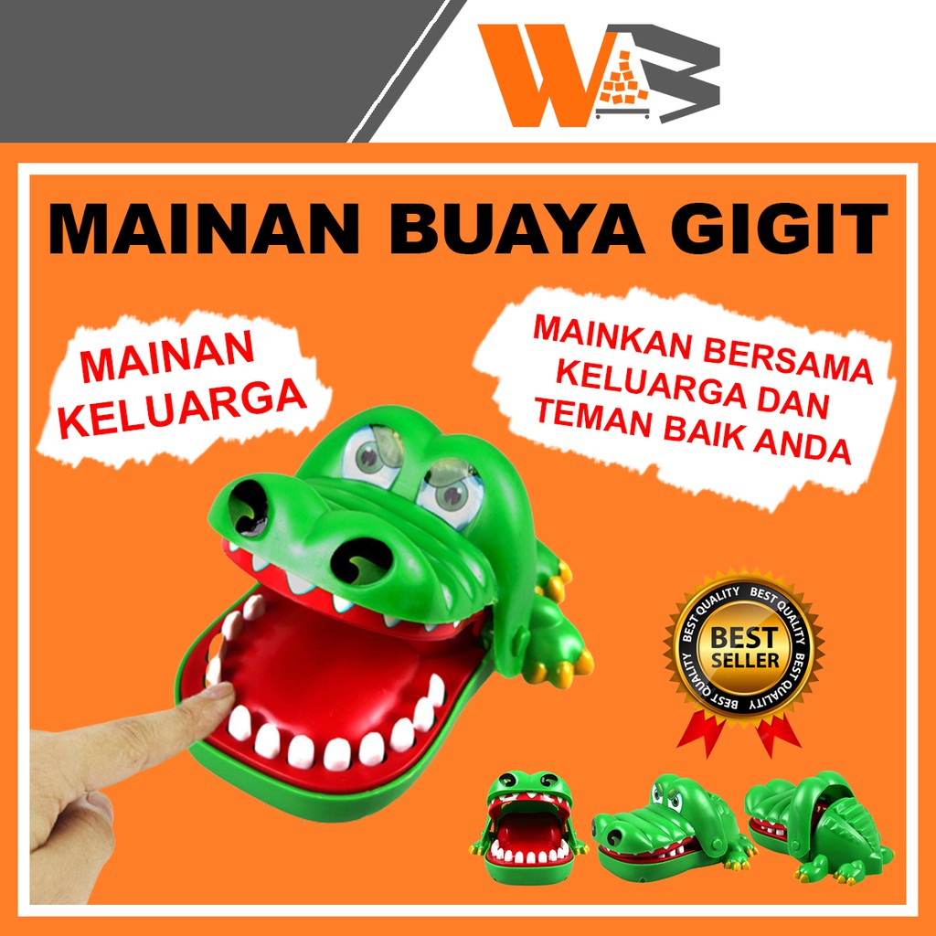 Mainan Anak Anak Board Game Permainan Anak Keluarga Buaya