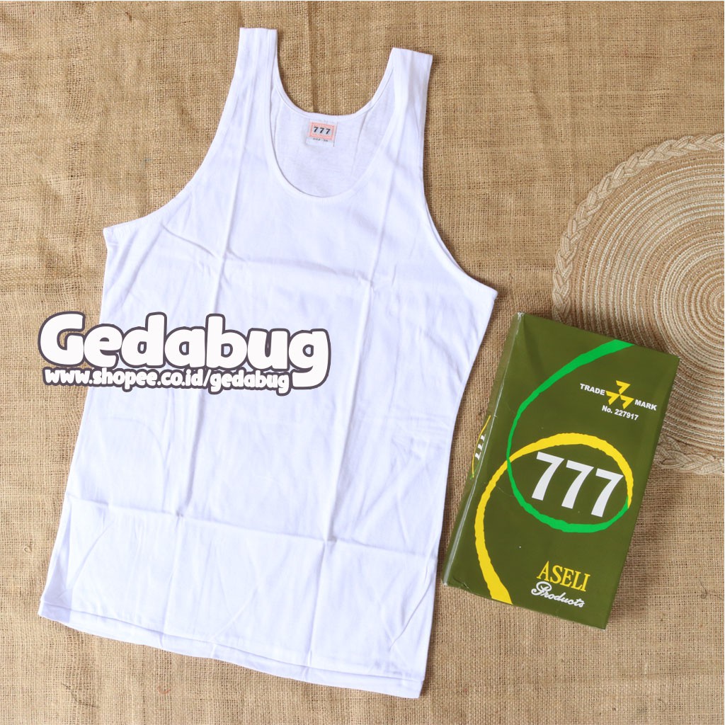 SINGLET PRIA 777 KAOS DALAM 777 KECIL | PAKAIAN DALAM PRIA - III U1/Y1