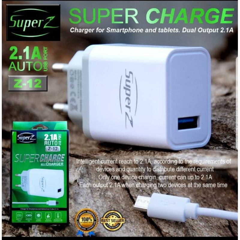 CHARGER SUPER Z 2.1A SUPER CHARGER