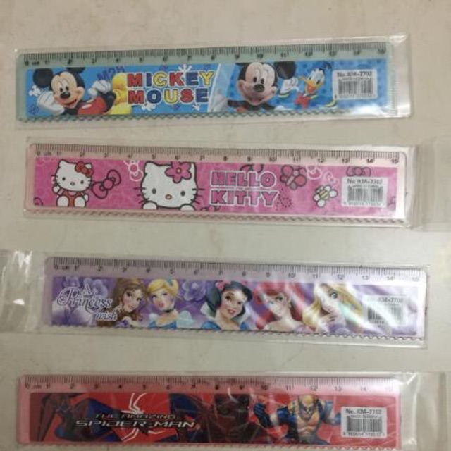 

Pemggaris mika 15 cm isi 1 lusin