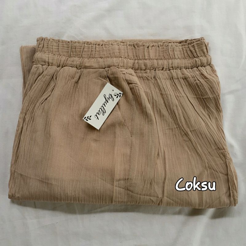 KULOT CRINKLE RAYON PREMIUM / RUBY KULOT CRINKLE PREMIUM