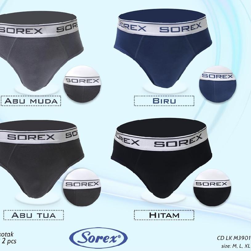 ➶ CELANA DALAM PRIA SOREX M 3901 CD SEMPAK SEGITIGA DEWASA , ANAK TANGGUNG ➤