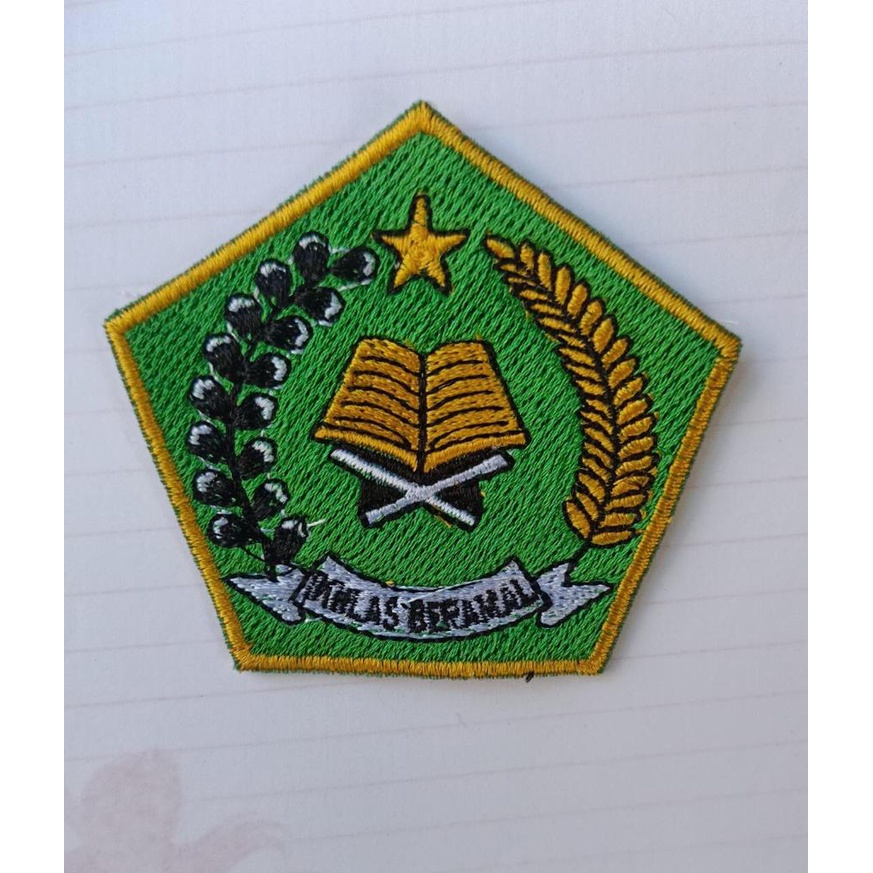 Badge IKHLAS BERAMAL (bordir)