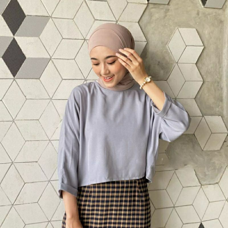 AT MD STACY CROPTOP - ATASAN WANITA CROPTOP TERBARU