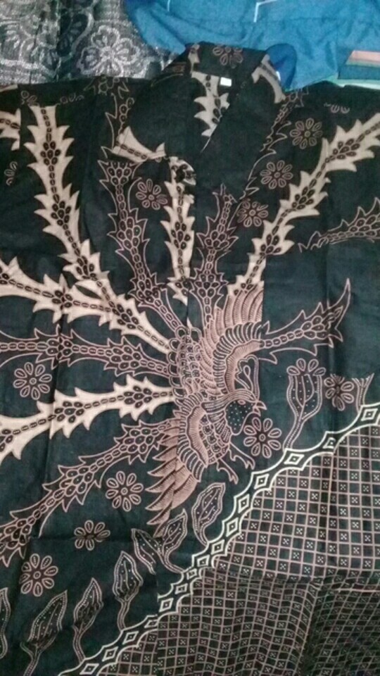 Size M L Xl Xxl Bswart Batik Hrb026 Kenongo Hem Pendek Padi Pekalongan M L Xl