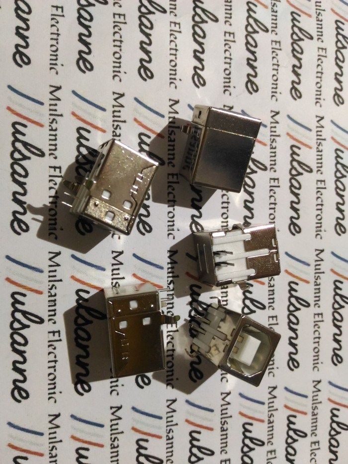 [GROSIR] Socket - Konektor - Conector USB 2.0 Type B Female PCB