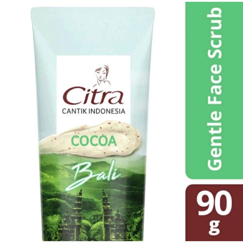 facial wash Citra Gentle Face Scrub 90 g sabun cuci muka