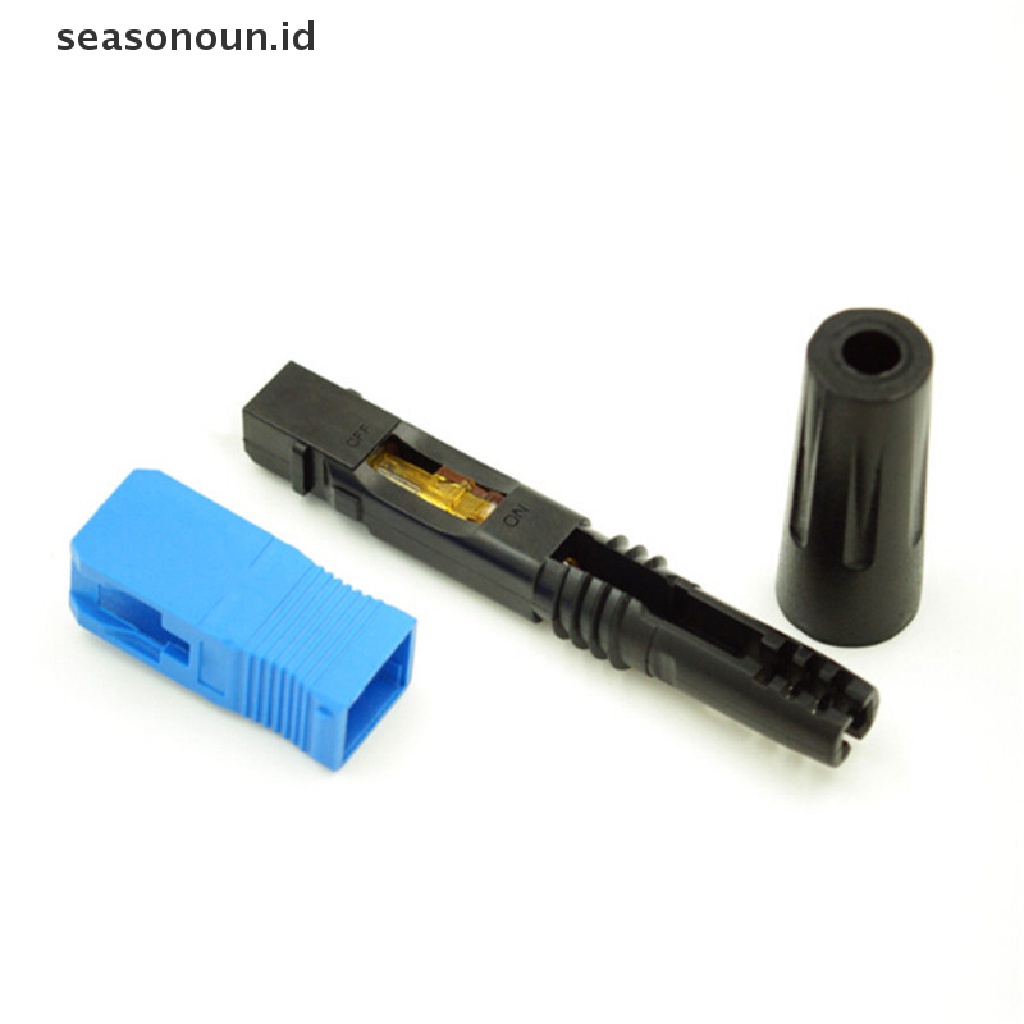 (seasonoun) Sc / UPC Konektor Kabel Fiber Optik FTTH Tanam Cepat