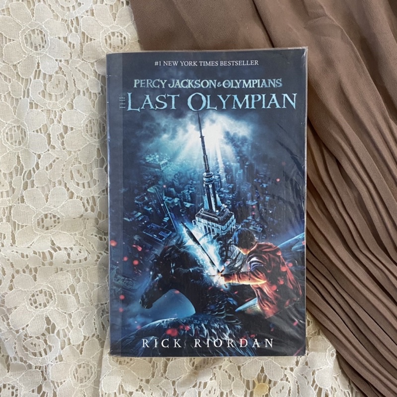 NOVEL PRELOVED BOOKS: Percy Jackson & Olympians: The Last Olympian
