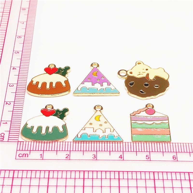 Bandul Kalung Gelang Liontin Cupcake Kue Tart Cake Donat