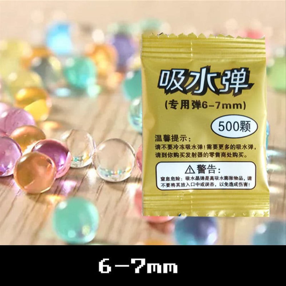 

[Promo] BB Bulet Water Gel Gun 6mm kurang lebih 500 butir terlaris
