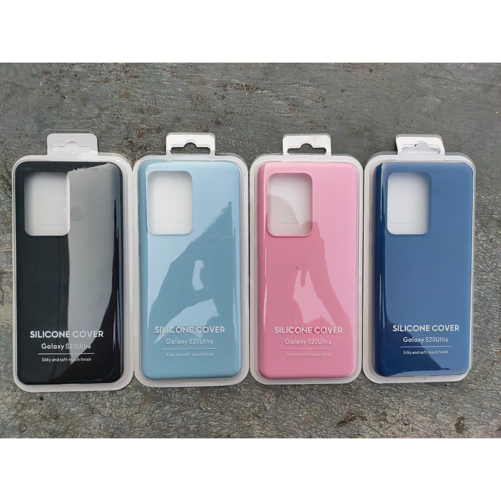 Samsung S20Ultra S20 Ultra Silicone Full Cover Soft Case Original