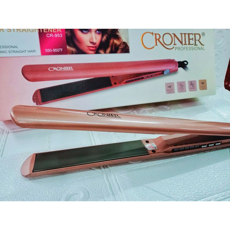 CATOKAN RAMBUT CRONIER. Catokan Dua Jari Ionic Ozonic Smoothing Korea.[Lurus &amp; Curly]