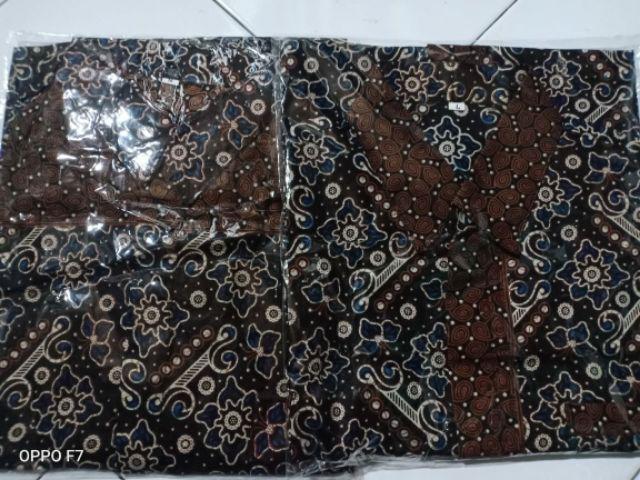 Batik Couple Keluarga Sania Ruffle Ori Ndoro Jowi Dnt Mataram