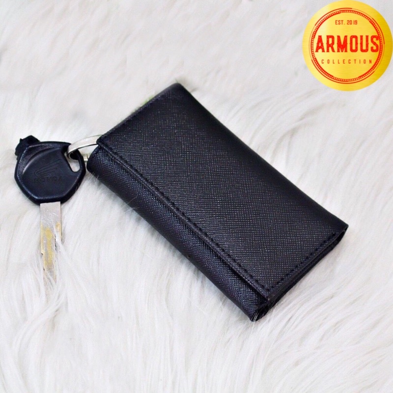 DOMPET GANTUNGAN KUNCI MOBIL MOTOR SIMPLE ELEGAN / DOMPET STNK MURAH MERIAH