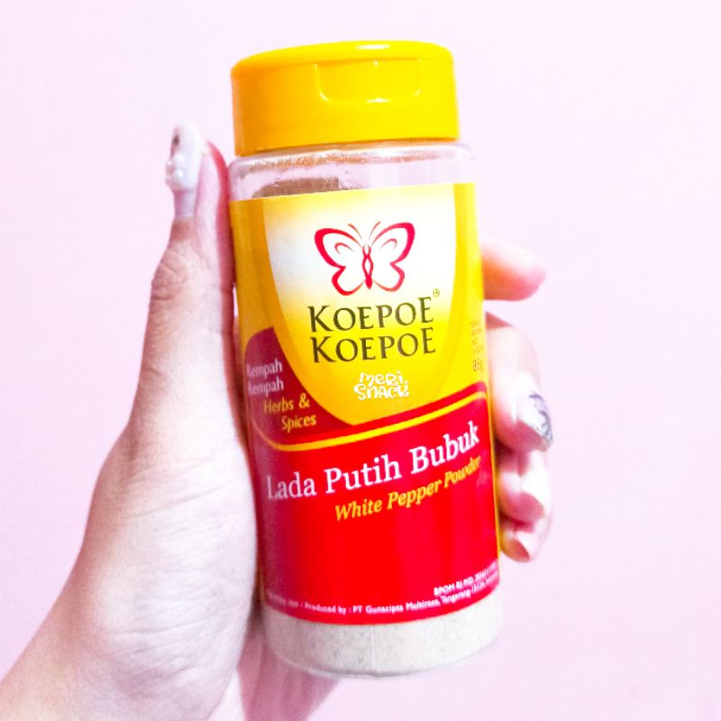 

Koepoe Koepoe Lada Putih Bubuk 85gr / White Pepper Powder