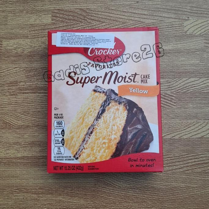 

BETTY CROCKER SUPER MOIST YELLOW 432G