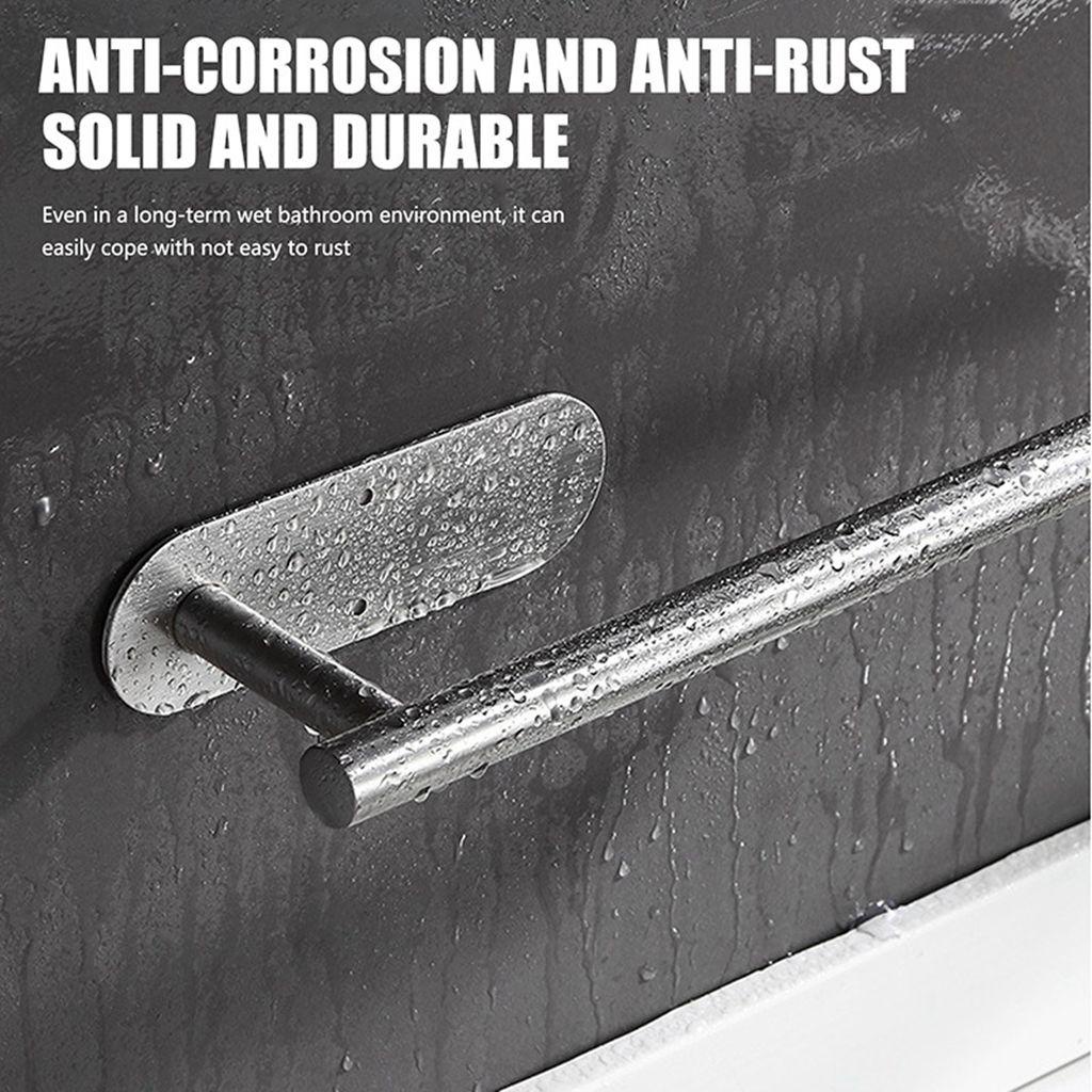 [Elegan] Roll Paper Holder Wide Use Solid Color Cling Film Holder Dua Metode Instalasi Hemat Ruang Untuk Rak Gantung Dapur, Kamar Mandi