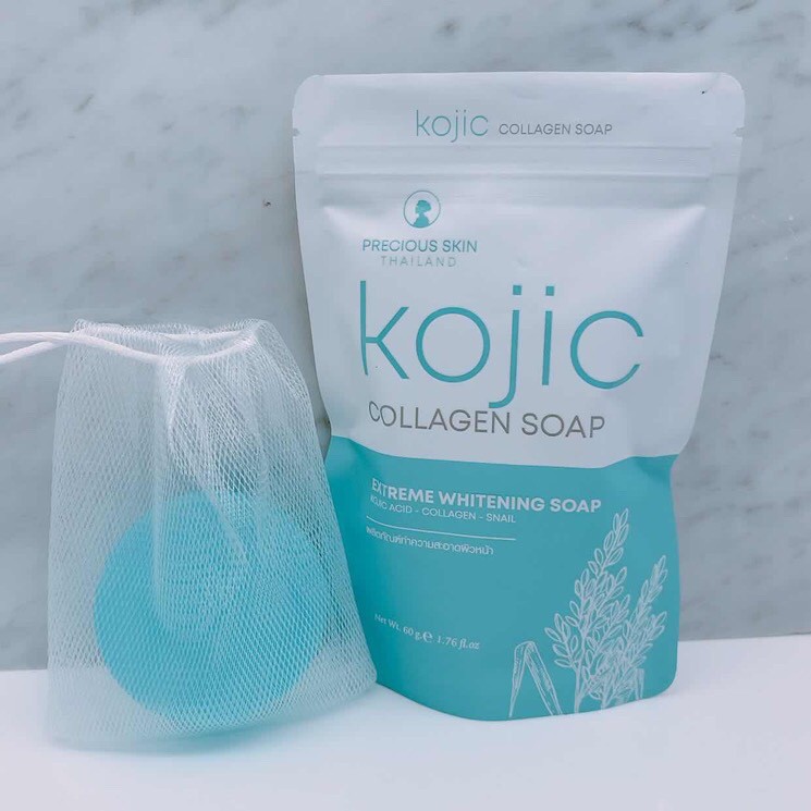 [BPOM ] KOJIC EXTREME WHITENING COLLAGEN SOAP BY PRECIOUS SKIN / SABUN KOLAGEN / SOAP / SABUN