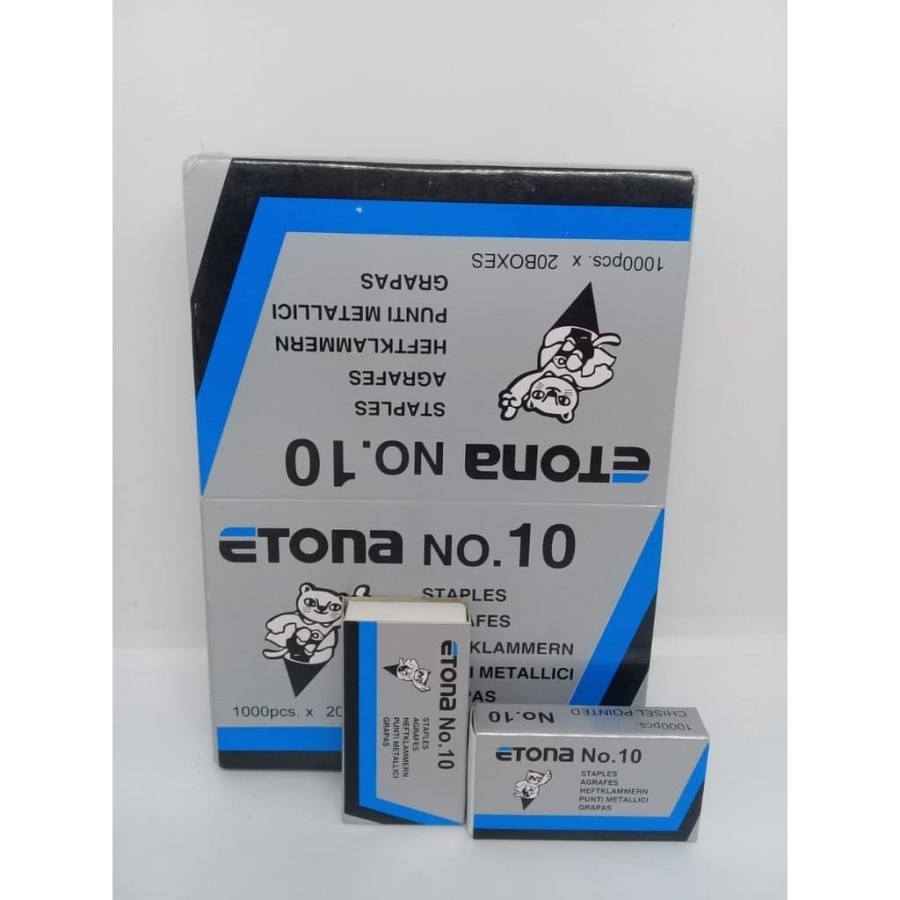 

Isi Staples etona No.10