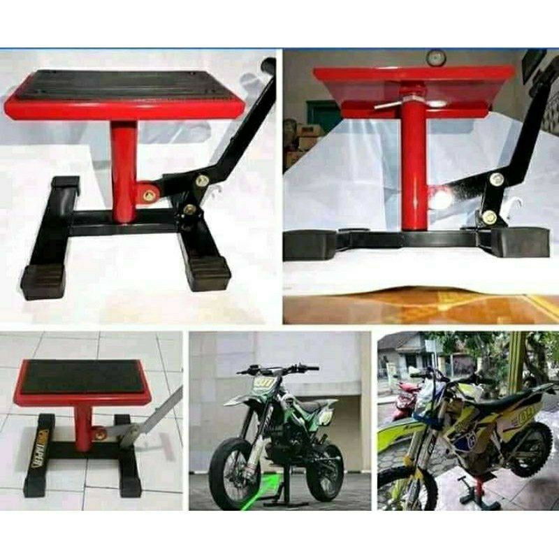 Padock jackstand trail Jack Stand KLX CRF D-Tracker WR Jagrak motor trail