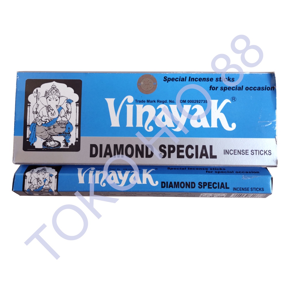 Hio Harum Dupa India Wangi Hitam Merk Vinayak Special Diamond Hexagonal Incense Sticks Aromatherapy