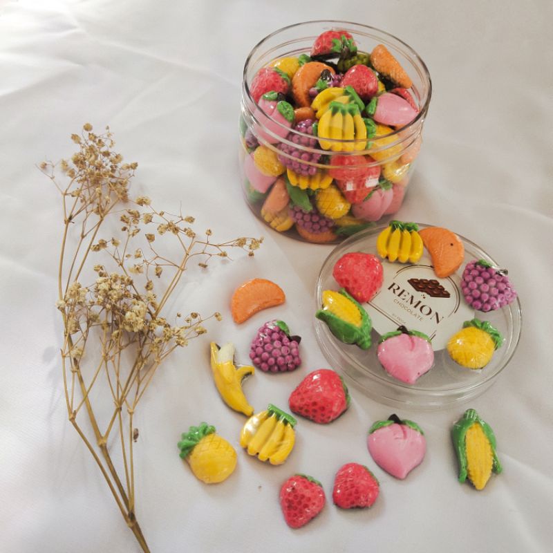 

Coklat Karakter Mini Fruit 350gr