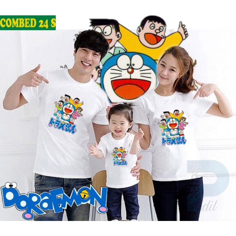 kaos Anak Baju Anak/Kaos Sablon/Kaos Doraemon/Baju Doraemon/Kaos distro Kaos Anak laki laki Kaos Ana